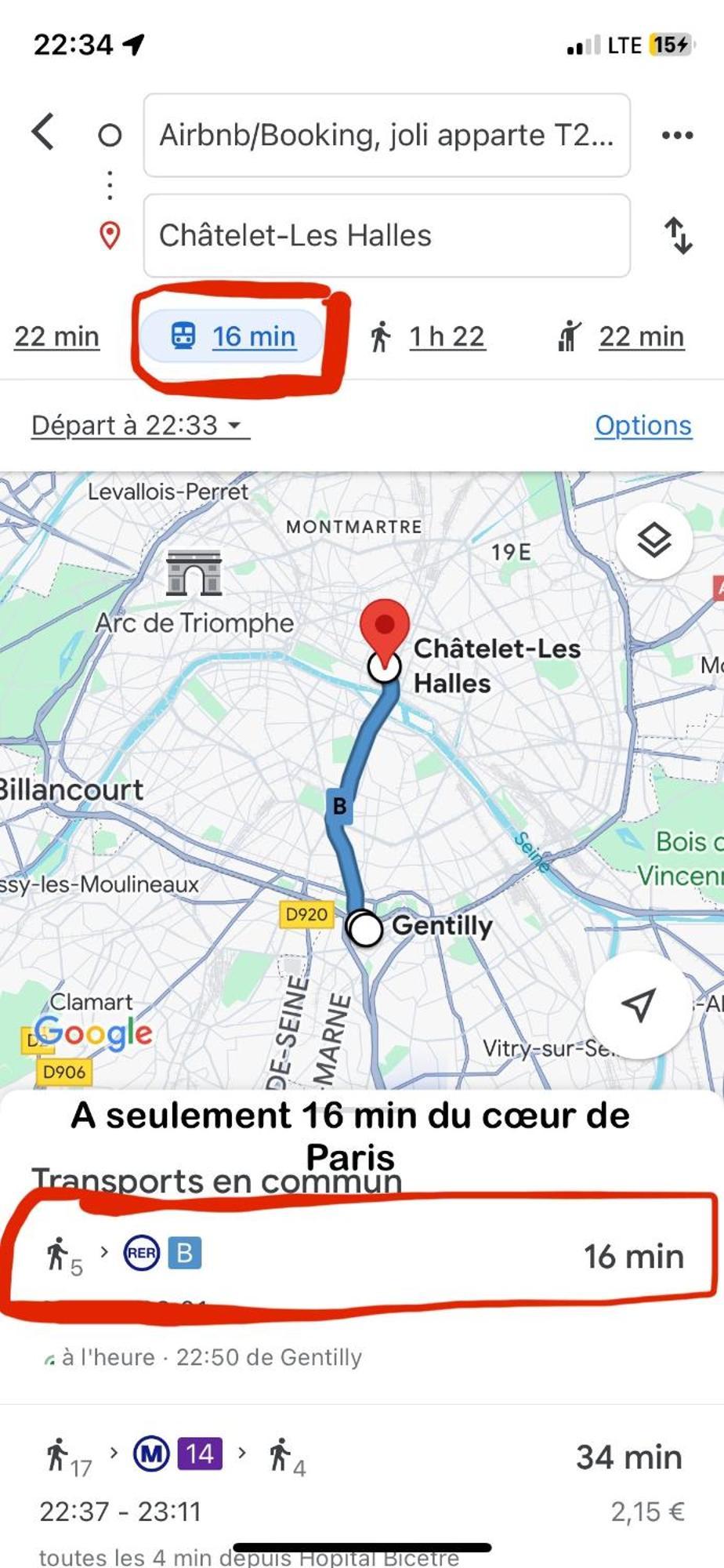 Paris Sud-Porte De Gentilly Mignon T2 250 M De Paris Exteriör bild